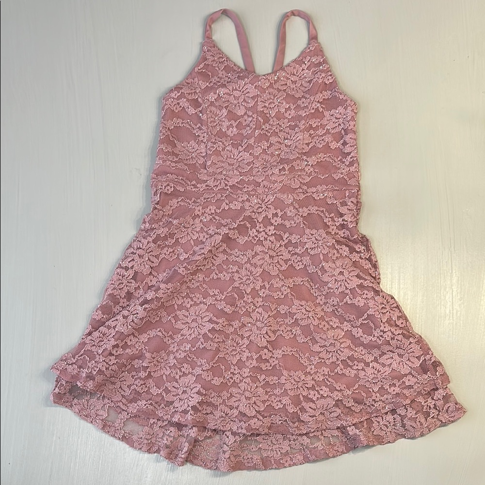 Love, Nickie Lew Girls Lace Sparkle Dress